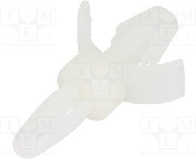 DR8G813V40360, Дистанцирующая стойка на плату, полиамид, Дл 4,8мм, на защелки