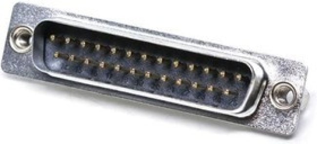 L717SDBH25P, D-Sub Standard Connectors 25P Sz B Std Density Pin