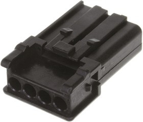 MX44004SF1, MX44 Female Connector Housing, 3.5mm Pitch, 4 Way, 1 Row MX44004SF1, MX44 Female Connector Housing, 3.5mm Pitch, 4 Way, 1 Row