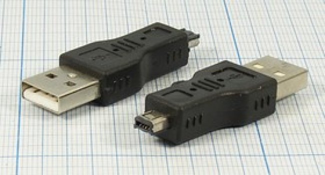 Переходник штекер USB тип A - штекер mini USB тип A; №6789 штек USB A-штек miniUSB тип-A 4PA\\\комп Переходник штекер USB тип A - штекер mini USB тип A; №6789 штек USB A-штек miniUSB тип-A 4PA\\\комп