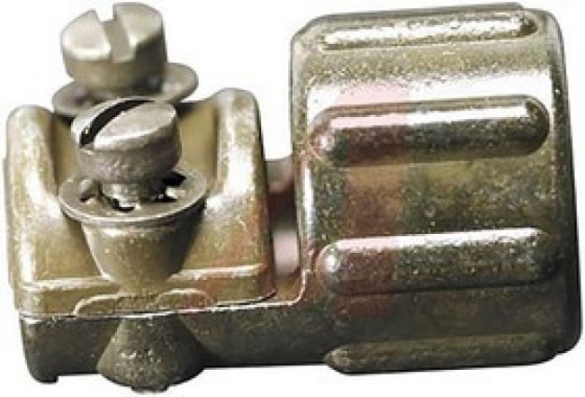 97-3057-3, 97Size 10S, 8S Straight Cable Clamp, For Use With Jacketed Cable, Wires Protected by Tubing 97-3057-3, 97Size 10S, 8S Straight Cable Clamp, For Use With Jacketed Cable, Wires Protected by Tubing