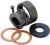 97-3057-3, 97Size 10S, 8S Straight Cable Clamp, For Use With Jacketed Cable, Wires Protected by Tubing 97-3057-3, 97Size 10S, 8S Straight Cable Clamp, For Use With Jacketed Cable, Wires Protected by Tubing