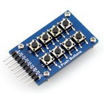 8 Push Buttons, Клавиатура для Arduino проектов, 8 кнопок (матрица 4х2) 8 Push Buttons, Клавиатура для Arduino проектов, 8 кнопок (матрица 4х2)