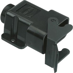 09120080901, Разъем для тяжелых условий, PG16, Основа, монтаж на панель, Корпус из PC (Поликарбоната), 1 Рычаг