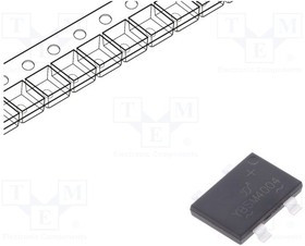 YBSM4004-YAN, Однофазный выпрямительный мост, Urmax 400В, If 4А, Ifsm 120А