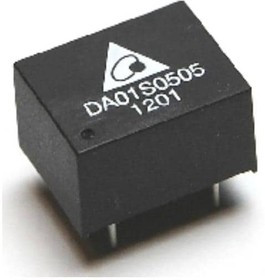 DA01S0505A, Isolated DC/DC Converters DC/DC Converter, 5Vout, 1W
