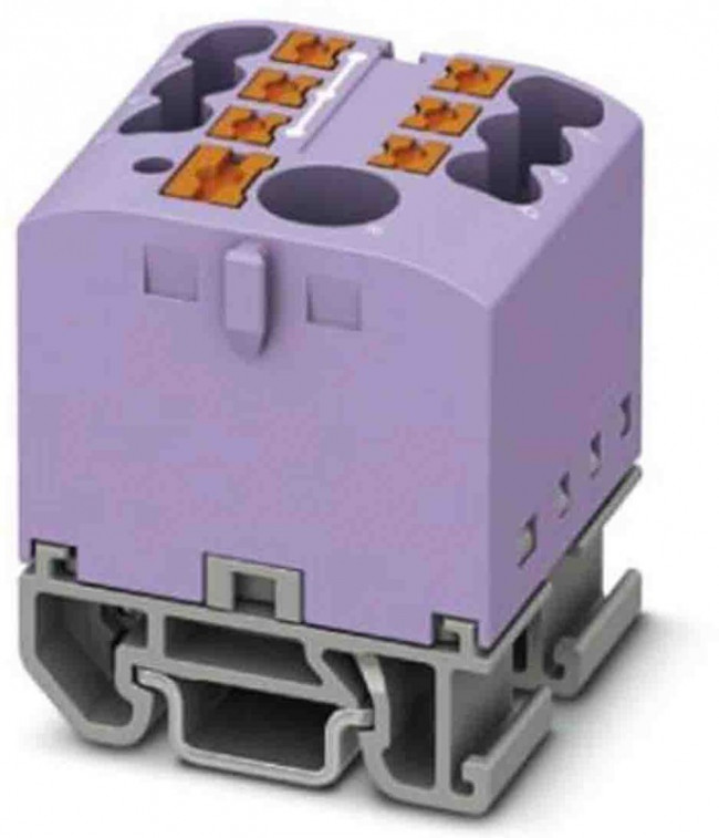 3274182, DIN Rail Terminal Blocks PTFIX6/6X2,5-NS15AVT 2.5mm2 w/6mm2 feedi