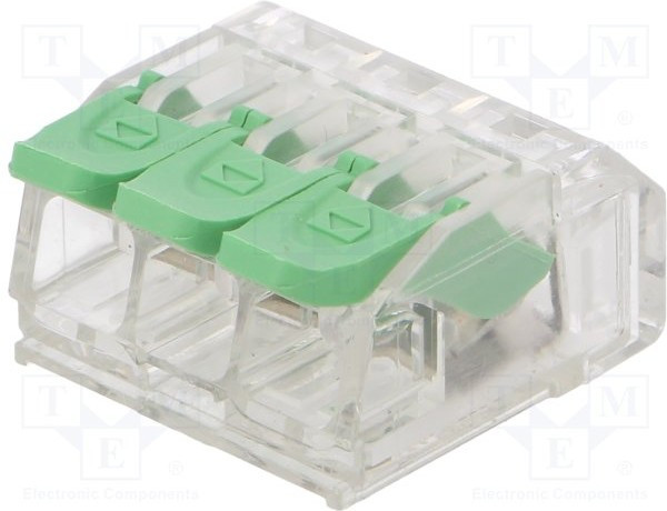 DG221-5.6-03P-17-00A(H), Клеммник монтажный, самозажимная клемма, 0,2-4мм2, 24AWG-12AWG DG221-5.6-03P-17-00A(H), Клеммник монтажный, самозажимная клемма, 0,2-4мм2, 24AWG-12AWG