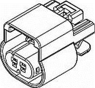 13533784, Automotive Connectors CONN GT 150 2W F SLD GRAY PBT