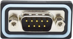 SDF-S09-103L011, Разъем D Sub, IP67, Standard, Штекер, NANOOK Series, 9 контакт(-ов), DE, Solder Cup SDF-S09-103L011, Разъем D Sub, IP67, Standard, Штекер, NANOOK Series, 9 контакт(-ов), DE, Solder Cup
