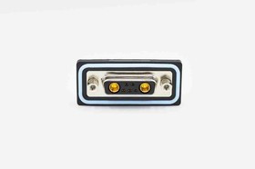 CDFV3W3213L251, CDFV 3 Way Vertical PCB D-sub Connector Socket, 6.85mm Pitch, with 4-40 Screw Locks, Boardlocks