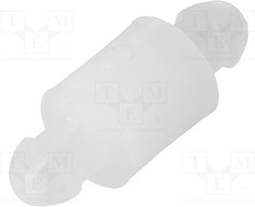 DR8G8062.5X5.0, Дистанц PCB, полиамид, Дл 5мм, защелка / защелка, UL94V-2