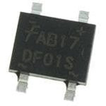 DF01S, Однофазный выпрямительный мост, Urmax 100В, If 1,5А, Ifsm 50А