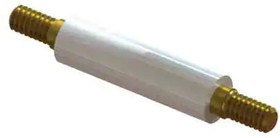 TN6-32-832-3, Standoffs &amp; Spacers Standoff,Thrd ML/ML,Wht,2 inSpc, Standoff,Thrd ML/ML,White,100/Bag