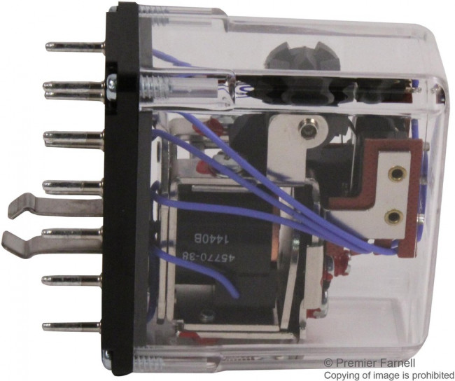 A311XBXP-120VAC, RELAY, DPDT, 240VAC, 28VDC, 5A