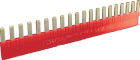 Перемычка гребневая ZG20-1red, 20P, красный, для реле PI6, PIR6W, PIR6WВ