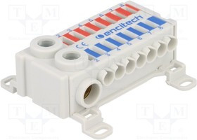 EST172RB-RED/BLUE, Соединитель: распределительный блок, Кол-во полюс: 2, клеммы: 16