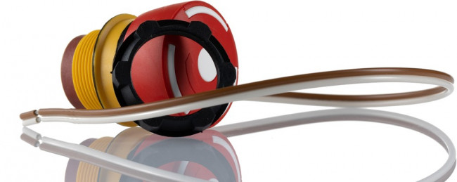 84-5020.0040, Emergency Stop Switches / E-Stop Switches E-STOP PSHBTN 1NC NON ILLUM CABLE