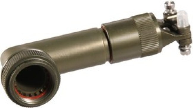 M85049/79-13W03, BACKSHELL, 90DEG, ALUMINIUM ALLOY