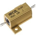 HS25 10R J, Проволочный резистор HS25-10R J ( 157-550 )10 &amp;Omega; 25 W &amp;plusmn; 5 %