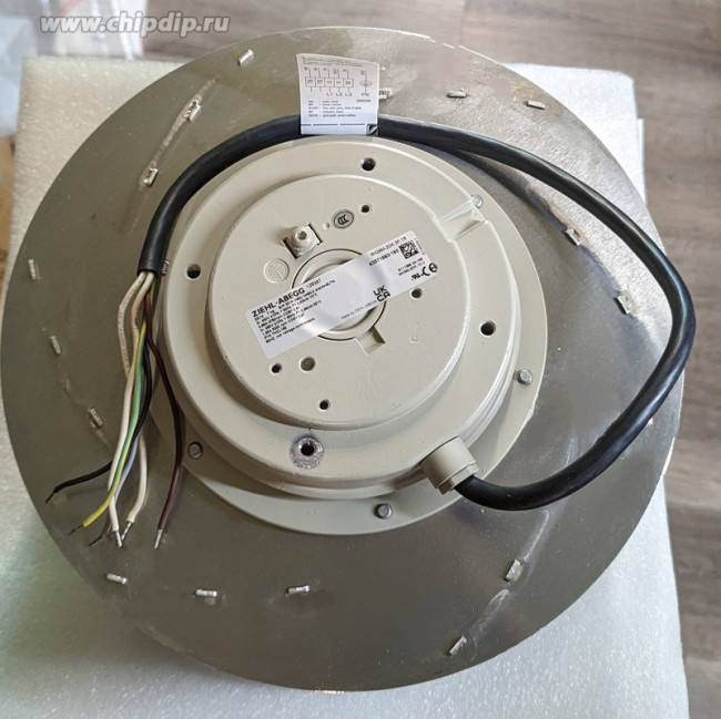 Вентилятор Ziehl-Abegg RH28M-2DK.3F.1R 400-460V 50/60Hz 0.53/0,86kW 0.95/1.25A