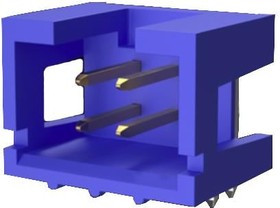 75867-108LF, Headers &amp; Wire Housings 50P DR RA SHRD HDR .76 GOLD