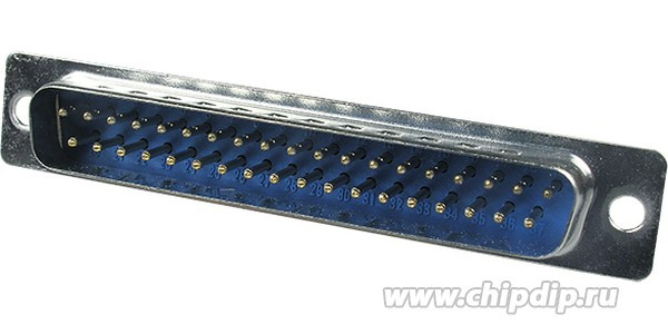 DB-37M, Вилка 37 pin на кабель (пайка) DB-37M, Вилка 37 pin на кабель (пайка)