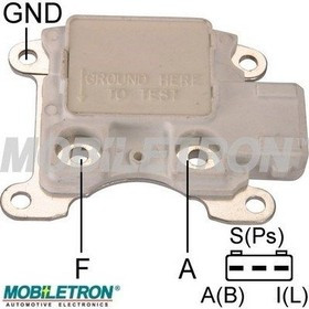 VRF818, Реле-регулятор генератора FORD: 14.7V F4RU10316AA\F786\ YR-F38\138185