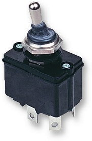 3641NF/2, Рычажный переключатель, Выкл.-Вкл., DPST, Без Подсветки, Серия 3600NF, Панель, 12 А 3641NF/2, Рычажный переключатель, Выкл.-Вкл., DPST, Без Подсветки, Серия 3600NF, Панель, 12 А