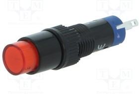 V8Y-11Z-R, Переключатель: кнопочный, Пол: 2, SPDT, 0,5A/250ВAC, 1A/24ВDC, IP40