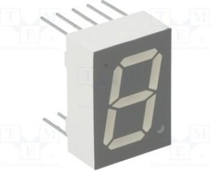 KW1-521ASA, Дисплей: LED, 7-сегментный, 13,2мм, 0,52", II.зн: 1, красный, 4-5мкд KW1-521ASA, Дисплей: LED, 7-сегментный, 13,2мм, 0,52", II.зн: 1, красный, 4-5мкд