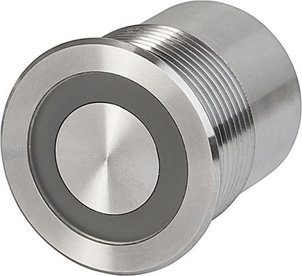 1241.3670, Illuminated Piezo Switch, Latching, SPDT, IK02, IP67, IP69K,, 100 mA, -40 +85°C