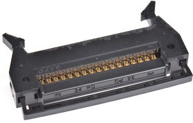 HIF3BA-34PD-2.54R-MC, 34-Way IDC Connector Plug for Cable Mount, 2-Row