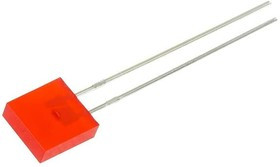 HLMP-0301, Standard LEDs - Through Hole Red Diffused 635nm 2.1mcd