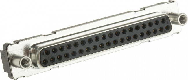 D37S24A4GV00LF, D-Sub Standard Connectors 37P SKT STRT SOLDER SHELL SIZE C