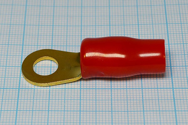 Клемма"O" d 8,2, 25,0S Au, красная