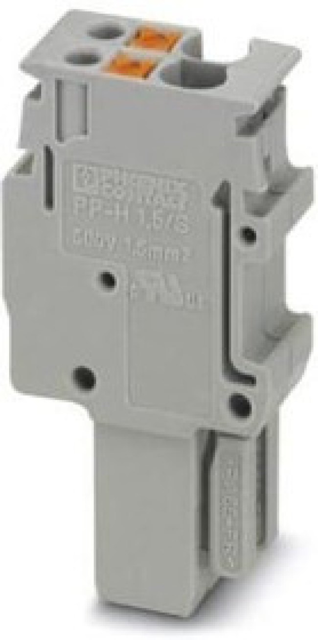 PP-H 1,5/S/2, Съемная клеммная колодка, 3.5 мм, 2 вывод(-ов), 26AWG до 14AWG, 1.5 мм², Вставной, 17.5 А PP-H 1,5/S/2, Съемная клеммная колодка, 3.5 мм, 2 вывод(-ов), 26AWG до 14AWG, 1.5 мм², Вставной, 17.5 А