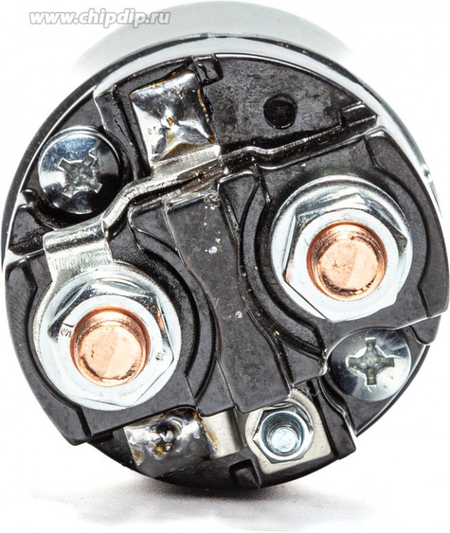 Реле втягивающее стартера МАЗ, КАМАЗ 24В на ст. 11010086AE, 11010087AE, 11010097AE