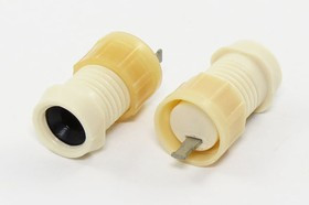 Клемма приборная, 20x12 d10мм, белый, на блок М10, отверстие 4,0мм, 1HP, Г4,0