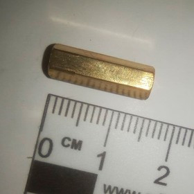 Стойка для печатных плат латунная М2,5 высота 15 мм (мама-мама)