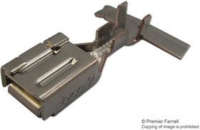 1318985-6, Прямоугольный контакт питания, Dynamic 5000, Контакты с Покрытием из Серебра, Медный Сплав