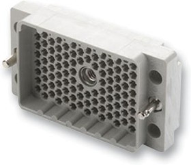 516-120-000-302, Корпус разъема, серый, контргайка и оборудование с поляризацией, 516, Штекер, 120 вывод(-ов)