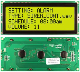 NHD-0420E2Z-FL-GBW, LCD Character Display Modules &amp; Accessories STN- GRAY Transfl 146.0 x 62.5