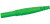 XK-410-25, Гнездо, "банан" 4мм, 32А, зеленый, Монтаж на кабель, 2,5мм2