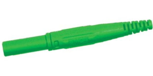 XK-410-25, Гнездо, "банан" 4мм, 32А, зеленый, Монтаж на кабель, 2,5мм2 XK-410-25, Гнездо, "банан" 4мм, 32А, зеленый, Монтаж на кабель, 2,5мм2