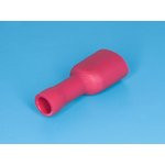 KLS8-01109-FDFD1.25-250, Клемма ножевая 6.3мм, розетка, полностью изолированная, провод 0.25-1.5мм²