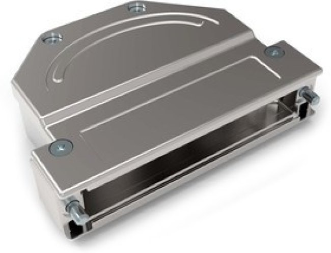 1-2308345-1, D-Sub Backshells FULL METAL HOODS SIZE 4