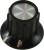 PKA50B1/4, Knobs &amp; Dials .795" LINE IND/SKIRT STR RIB KNOB