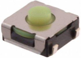 B3SL1002P, Кнопка тактильная 6.2Х6.5Х2.5mm h=0.9мм 1.96N(200гр) 0.05А 12В 100000циклов SMD монтаж