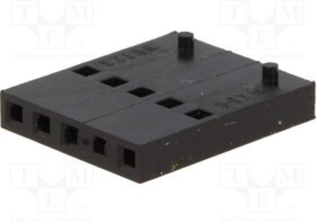 MX-90123-0105, Вилка, провод-плата, "мама", C-Grid III, 2,54мм, PIN: 5, на провод MX-90123-0105, Вилка, провод-плата, "мама", C-Grid III, 2,54мм, PIN: 5, на провод